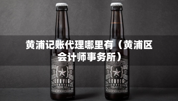 黄浦记账代理哪里有（黄浦区会计师事务所）