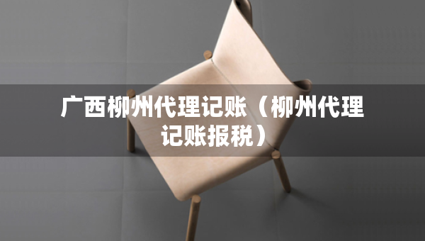 广西柳州代理记账（柳州代理记账报税）