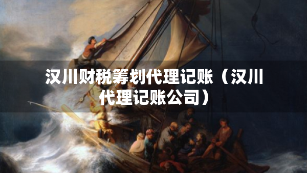 汉川财税筹划代理记账（汉川代理记账公司）