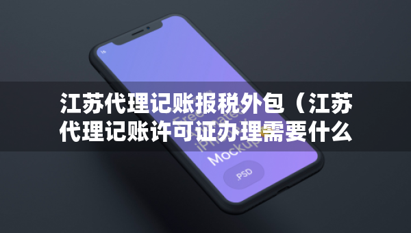 江苏代理记账报税外包（江苏代理记账许可证办理需要什么条件）