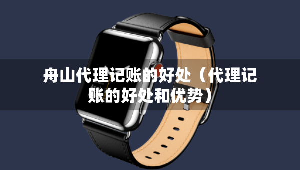 舟山代理记账的好处(代理记账的好处和优势) 舟山代理记账的好处(代理记账的好处和优势)