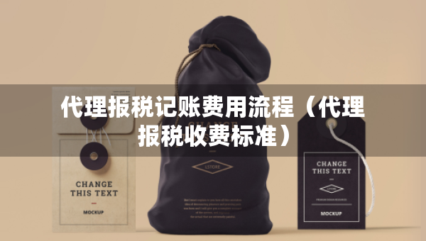代理报税记账费用流程（代理报税收费标准）