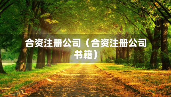 合资注册公司（合资注册公司书籍）