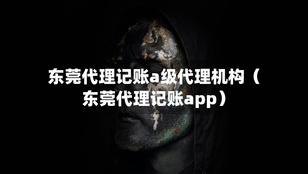 东莞代理记账a级代理机构（东莞代理记账app）