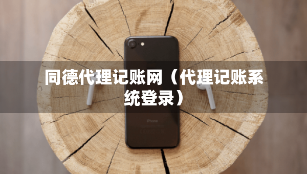 同德代理记账网（代理记账系统登录）