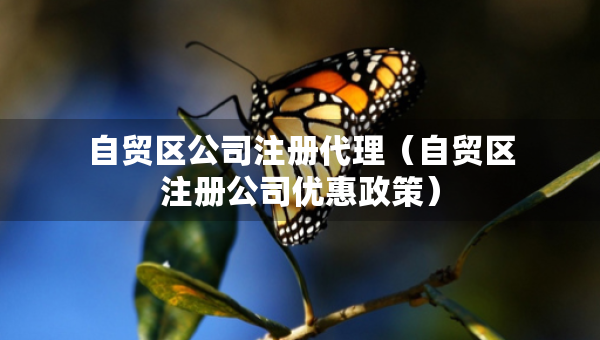 自贸区公司注册代理（自贸区注册公司优惠政策）