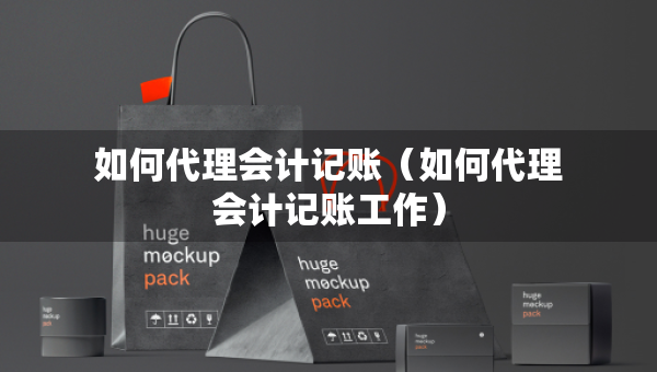 如何代理会计记账（如何代理会计记账工作）