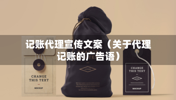 记账代理宣传文案（关于代理记账的广告语）