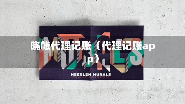 晓帐代理记账（代理记账app）