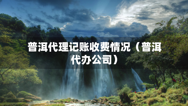 普洱代理记账收费情况（普洱代办公司）