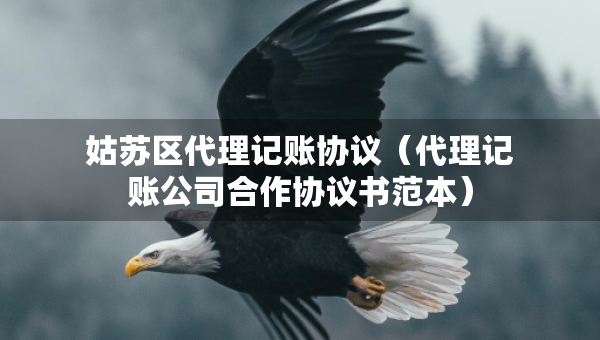 姑苏区代理记账协议（代理记账公司合作协议书范本）