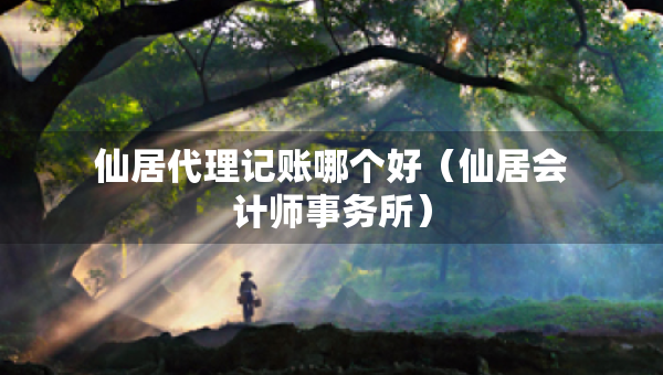 仙居代理记账哪个好（仙居会计师事务所）