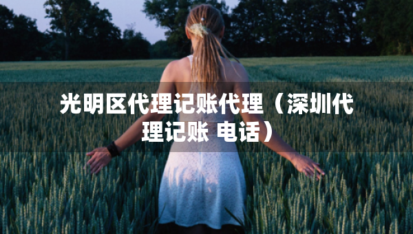光明区代理记账代理（深圳代理记账 电话）