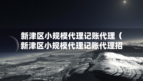 新津区小规模代理记账代理（新津区小规模代理记账代理招聘）
