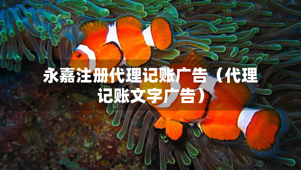 永嘉注册代理记账广告（代理记账文字广告）