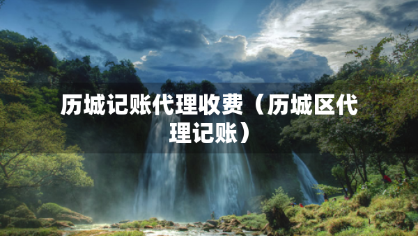 历城记账代理收费（历城区代理记账）
