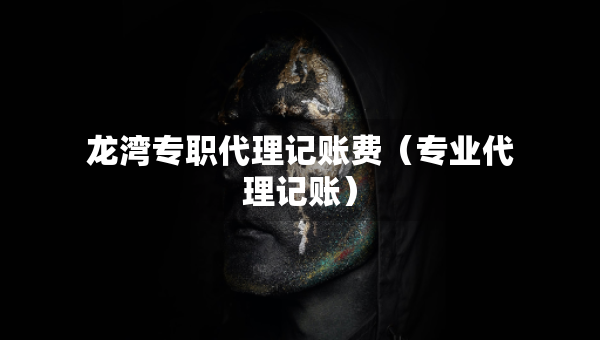 龙湾专职代理记账费（专业代理记账）