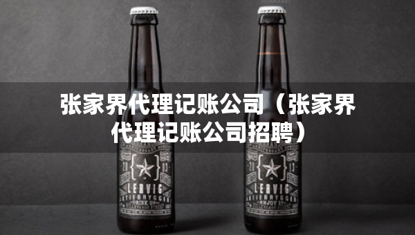 张家界代理记账公司（张家界代理记账公司招聘）
