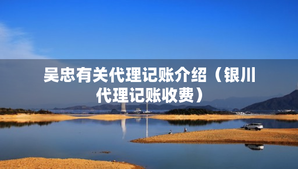 吴忠有关代理记账介绍（银川代理记账收费）