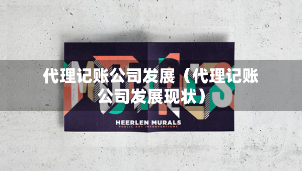 代理记账公司发展（代理记账公司发展现状）