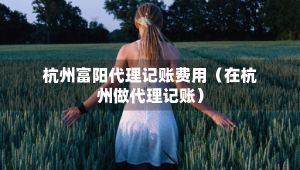 杭州富阳代理记账费用（在杭州做代理记账）