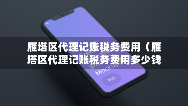 雁塔区代理记账税务费用（雁塔区代理记账税务费用多少钱）