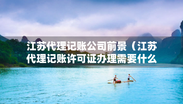 江苏代理记账公司前景（江苏代理记账许可证办理需要什么条件）