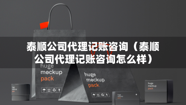 泰顺公司代理记账咨询（泰顺公司代理记账咨询怎么样）