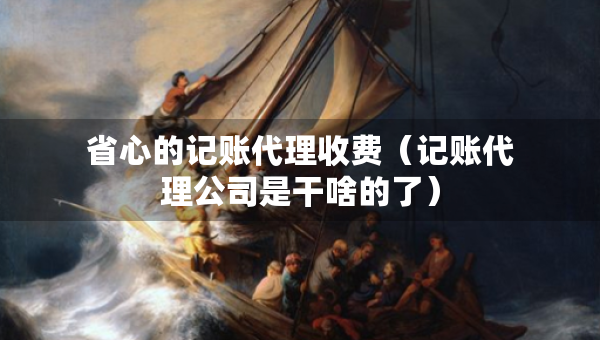 省心的记账代理收费（记账代理公司是干啥的了）