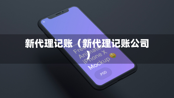 新代理记账（新代理记账公司）