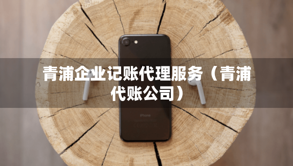 青浦企业记账代理服务（青浦代账公司）
