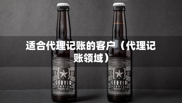 适合代理记账的客户（代理记账领域）