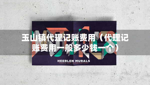 玉山镇代理记账费用（代理记账费用一般多少钱一个）