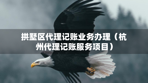 拱墅区代理记账业务办理（杭州代理记账服务项目）