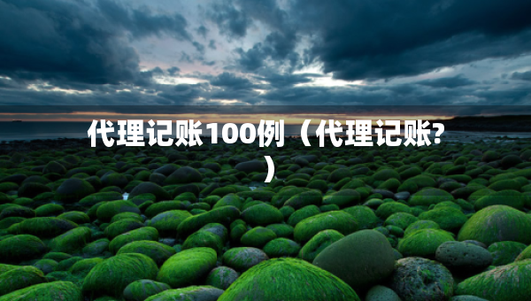 代理记账100例（代理记账?）