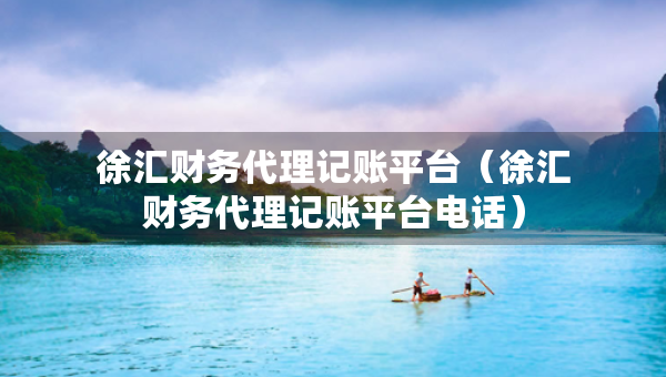 徐汇财务代理记账平台（徐汇财务代理记账平台电话）
