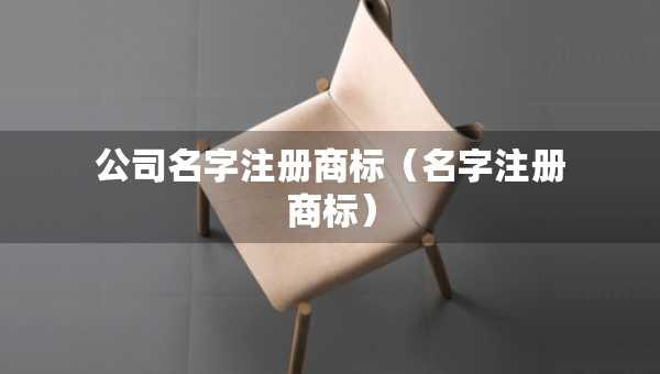公司名字注册商标（名字注册商标）