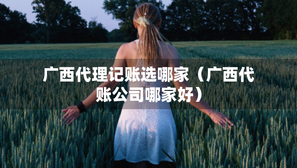 广西代理记账选哪家（广西代账公司哪家好）