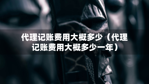 代理记账费用大概多少（代理记账费用大概多少一年）