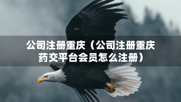 公司注册重庆（公司注册重庆药交平台会员怎么注册）