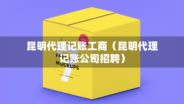 昆明代理记账工商（昆明代理记账公司招聘）