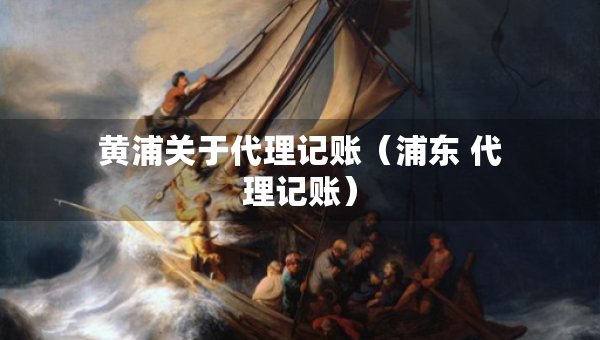 黄浦关于代理记账（浦东 代理记账）