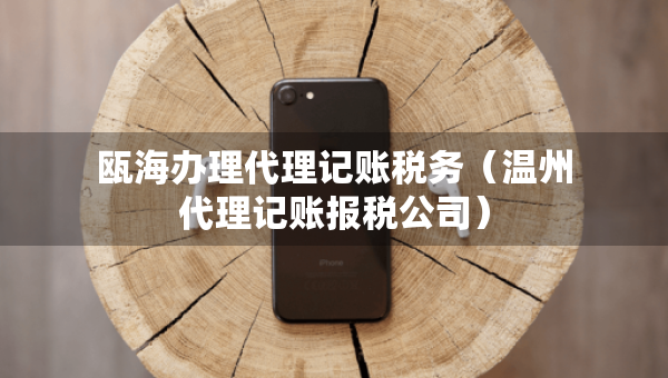 瓯海办理代理记账税务（温州代理记账报税公司）