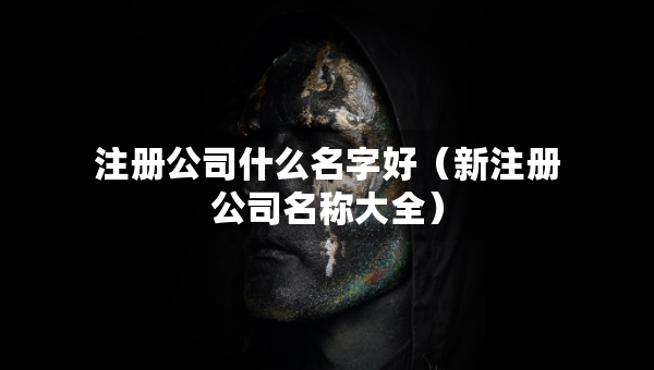 注册公司什么名字好（新注册公司名称大全）