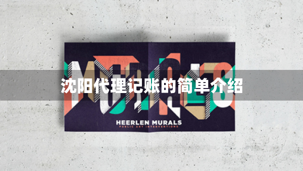 沈阳代理记账的简单介绍