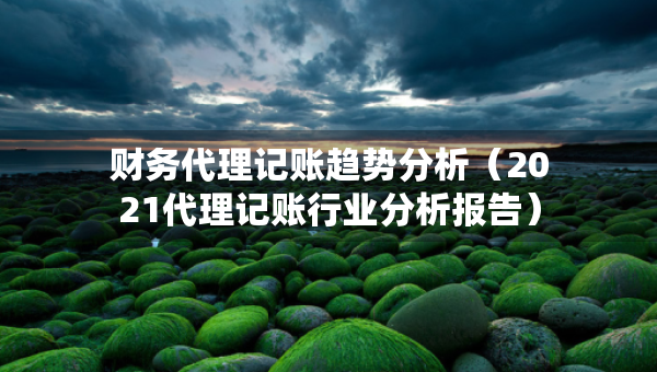 财务代理记账趋势分析（2021代理记账行业分析报告）