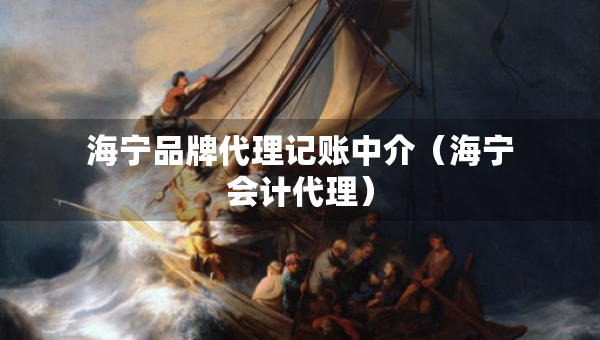 海宁品牌代理记账中介（海宁会计代理）